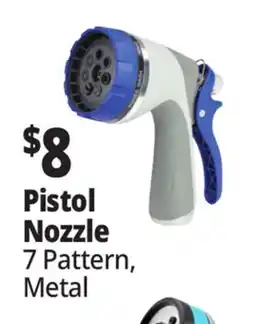 Ocean State Job Lot Tiller & Rowe 7-Pattern Water Hose Nozzle offer