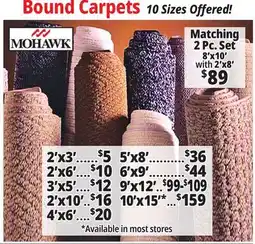 Ocean State Job Lot Bath Rugs offer