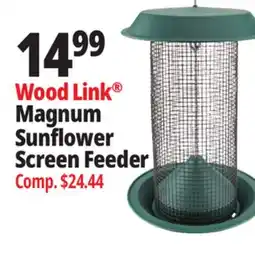 Ocean State Job Lot Wood Link Magnum Sunflower Screen Feeder offer