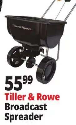 Ocean State Job Lot Tiller & Rowe Broadcast Spreader offer