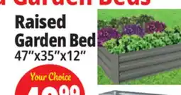 Ocean State Job Lot Galvanized Raised Garden Bed 47 x 35 x 12 offer