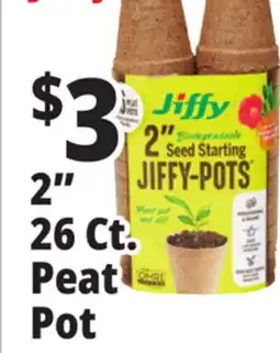 Ocean State Job Lot 2 Biodegradable Seed Starting Jiffy-Pots 26 Pots offer