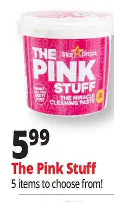 Ocean State Job Lot The Pink Stuff Miracle Bathroom Foam Cleaner 25.36 oz offer