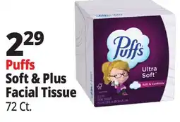 Ocean State Job Lot Puffs Soft & Plus Facial Tissue offer