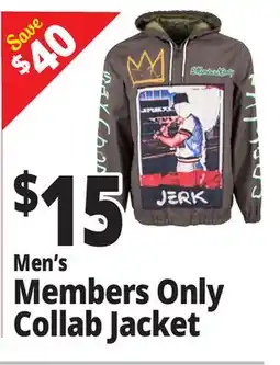 Ocean State Job Lot Men's Members Only Collab Jacket offer