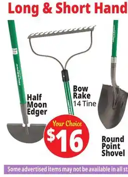 Ocean State Job Lot Long Handle Garden Tools offer