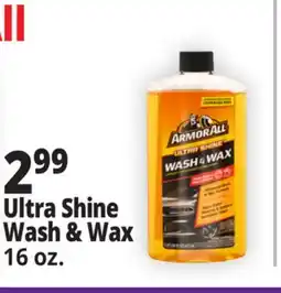 Ocean State Job Lot Armor All Ultra Shine Wash & Wax 16 fl oz offer