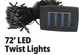 Ocean State Job Lot 72' LED Twist Lights offer