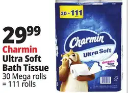 Ocean State Job Lot Charmin Ultra Soft Bathroom Tissue Ultra Soft 30 Mega Rolls offer