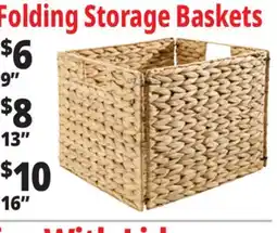 Ocean State Job Lot Folding Storage Baskets offer