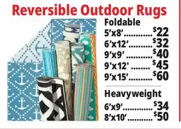 Ocean State Job Lot Reversible Outdoor Rugs offer