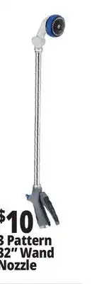 Ocean State Job Lot Tiller & Rowe 3-Pattern Adjustable Head Watering Wand offer