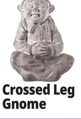 Ocean State Job Lot Crossed Leg Gnome offer