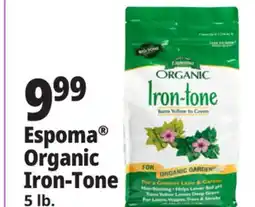 Ocean State Job Lot Espoma Organic Iron Tone Plant Food 5 lbs offer