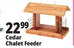 Ocean State Job Lot Cedar Chalet Feeder offer