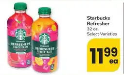 Albertsons Starbucks Refresher offer