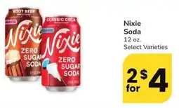 Albertsons Nixie Soda offer