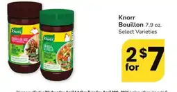 Albertsons Knorr Bouillon offer