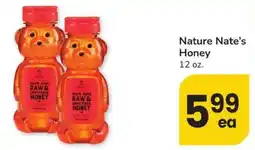 Albertsons Nature Nate's Honey offer