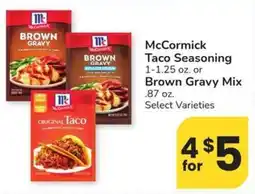 Albertsons McCormick Taco Seasoning offer