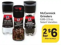 Albertsons McCormick Grinders offer