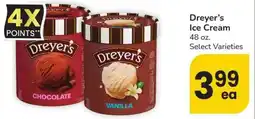 Albertsons Dreyer's Ice Cream offer