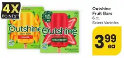 Albertsons Outshine Fruit Bars offer