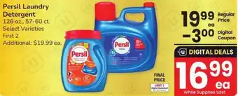 Albertsons Persil Laundry Detergent offer