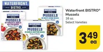 Albertsons Waterfront bistro mussels offer