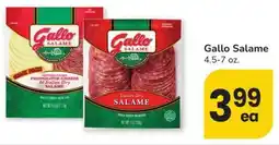 Albertsons Gallo Salame offer