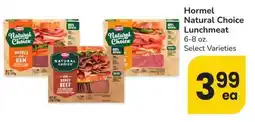 Albertsons Hormel Natural Choice Lunchmeat offer
