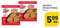 Albertsons Red Bird Chicken Patties offer