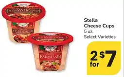 Albertsons Stella Cheese Cups offer
