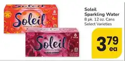 Albertsons Soleil Sparkling Water offer