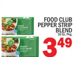 C Town FOOD CLUB PEPPER STRIP BLEND offer