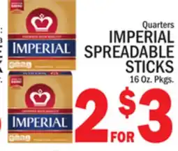 C Town IMPERIAL SPREADABLE STICKS offer