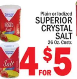 C Town SUPERIOR CRYSTAL SALT offer