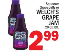 C Town WELCH'S GRAPE JAM offer