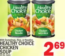 C Town HEALTHY CHOICE CHICKEN SOUP offer
