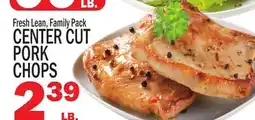 C Town CENTER CUT PORK PORK CHOPS offer
