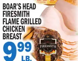 C Town BOAR'S HEAD FIRESMITH FLAME GRILLED CHICKEN BREAST offer