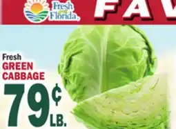 C Town GREEN CABBAGE offer