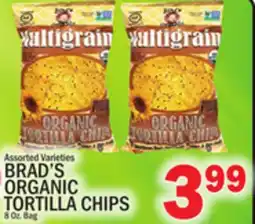 C Town BRAD'S ORGANIC TORTILLA CHIPS offer