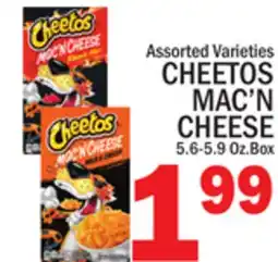C Town CHEETOS MAC'N CHEESE offer