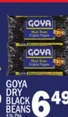 C Town GOYA DRY BLACK BEANS offer