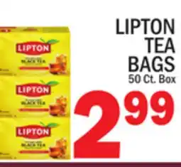 C Town LIPTON TEA BAGS offer
