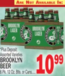 C Town BROOKLYN BEER offer