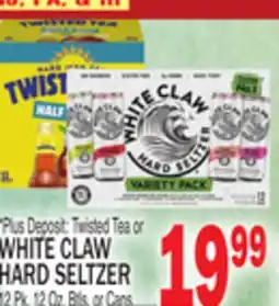 C Town WHITE CLAW HARD SELTZER offer