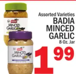 C Town BADIA MINCED GARLIC offer
