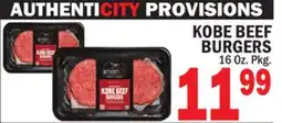 C Town KOBE BEEF BURGERS offer